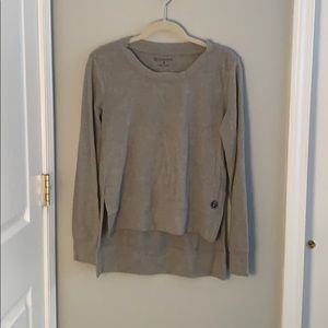 Gray Pure Barre Fleece Sweatshirt